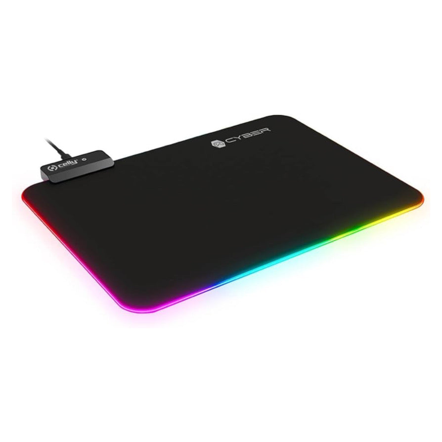 Tappetino Mouse Cyber RGB Celly