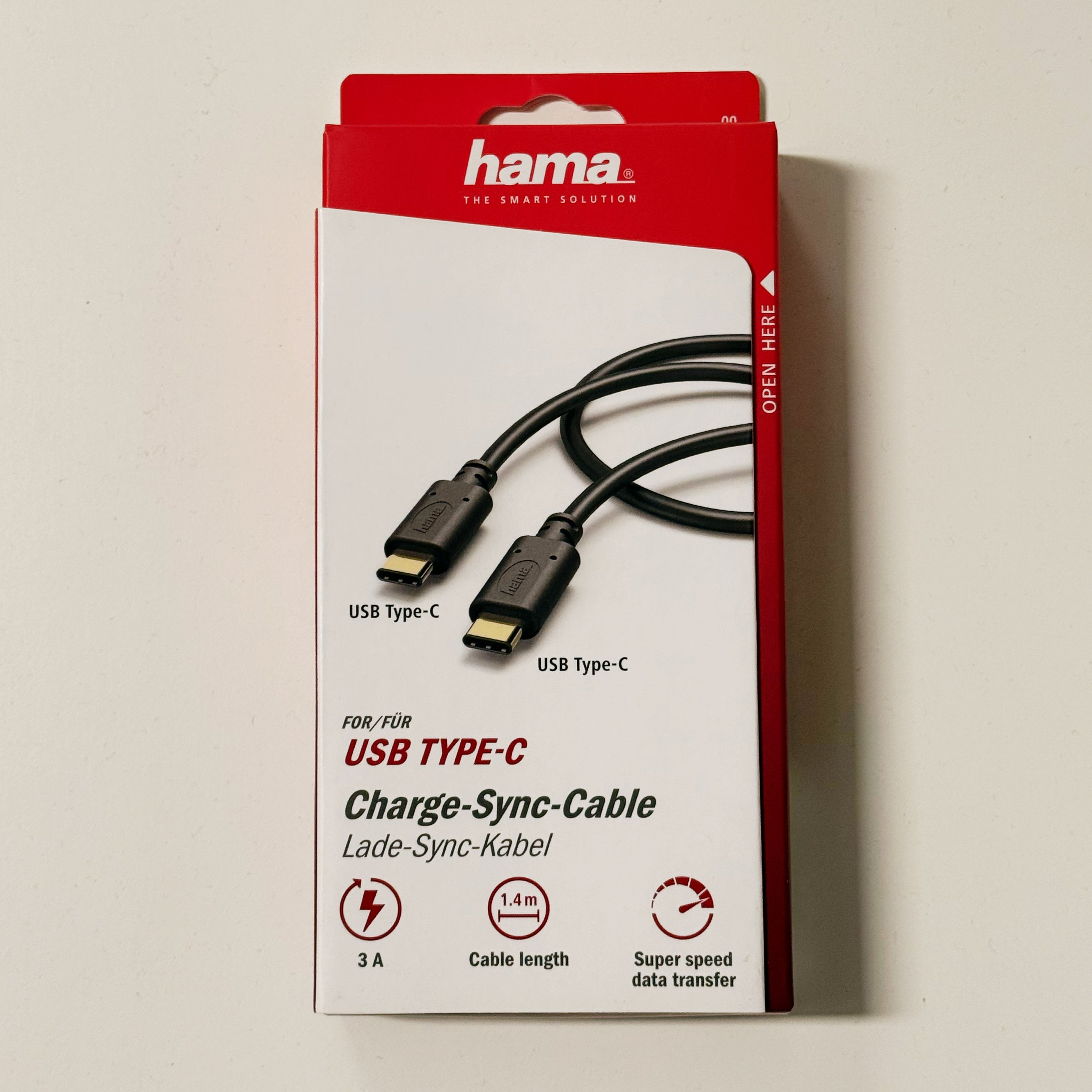 Cavo C-C 1.4m Hama