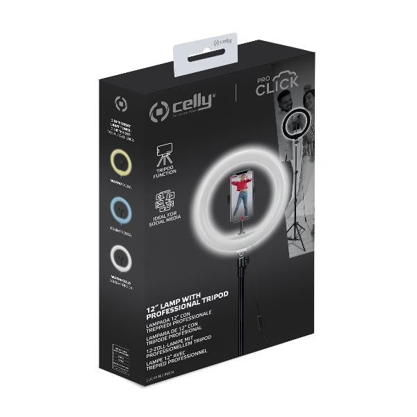 Ring Led con Treppiedi Celly